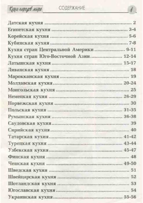 содержание