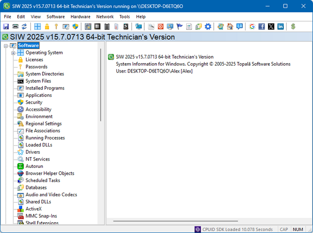 System Information for Windows