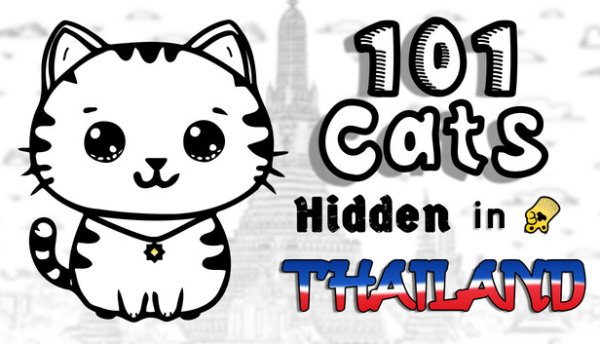 101 Cats Hidden in Thailand