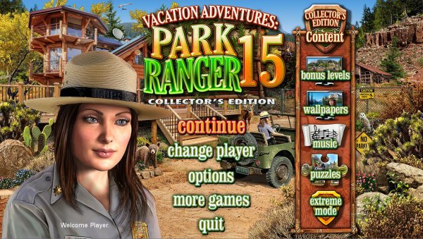 Vacation Adventures: Park Ranger 15 Collectors Edition